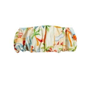 FARM RIO Copacabana Off The Shoulder Floral Crop Top